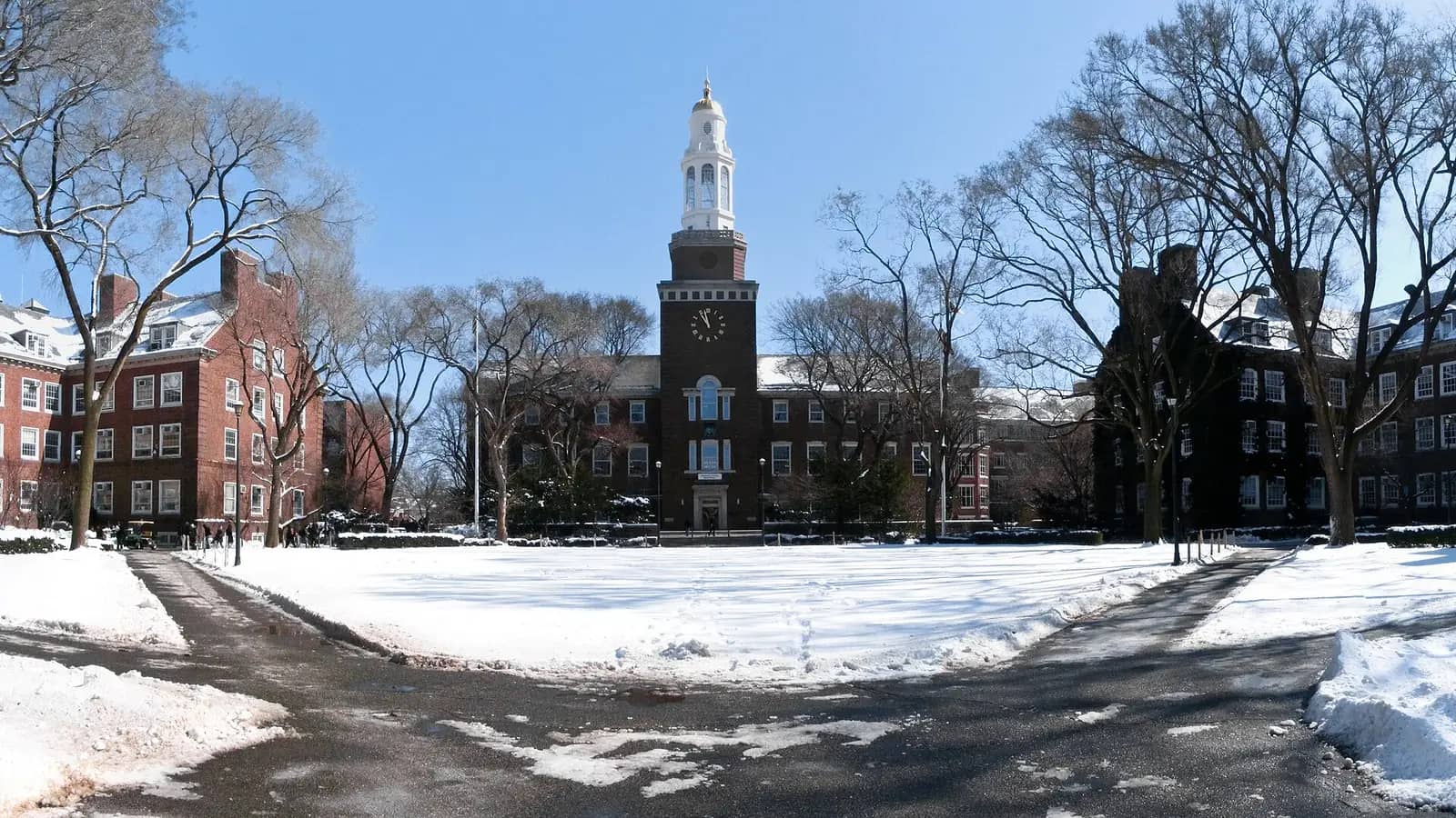 CUNY Brooklyn College campus — Picture of the east quad of Brooklyn College.